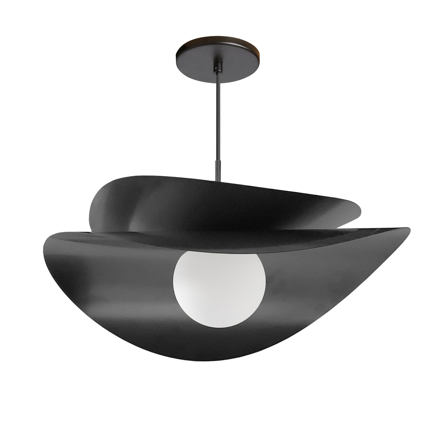 Dainolite 15W Pendant in Matte Black