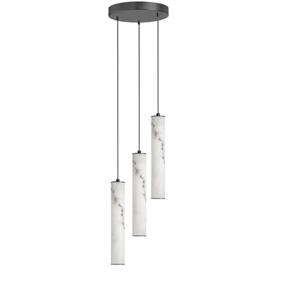 Dainolite 30W Pendant in Matte Black