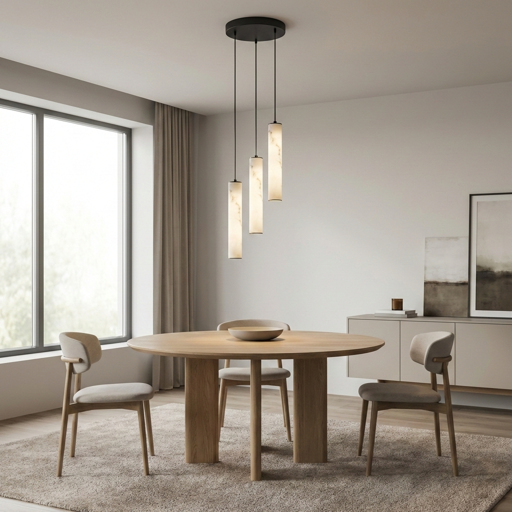 Dainolite 30W Pendant in Matte Black