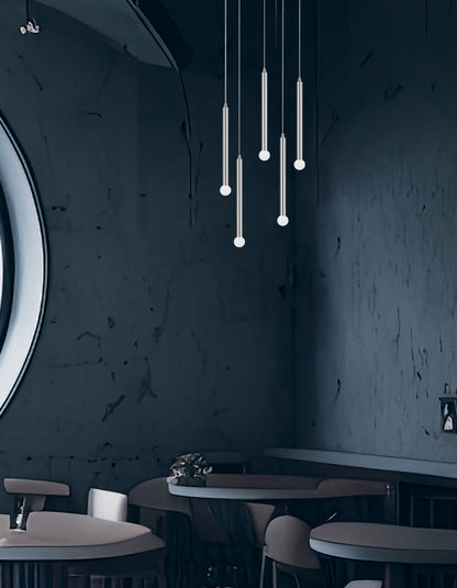 Dainolite 5 Light Pendant in Polished Chrome