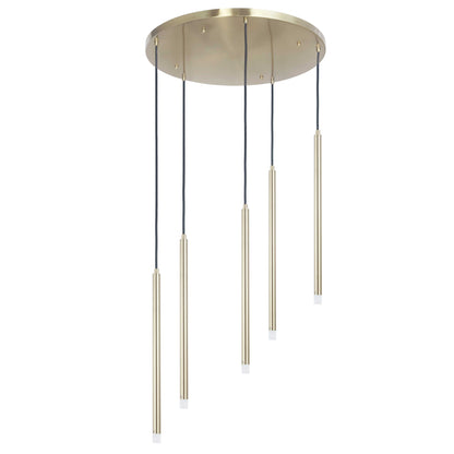Dainolite 15W Pendant in Aged Brass