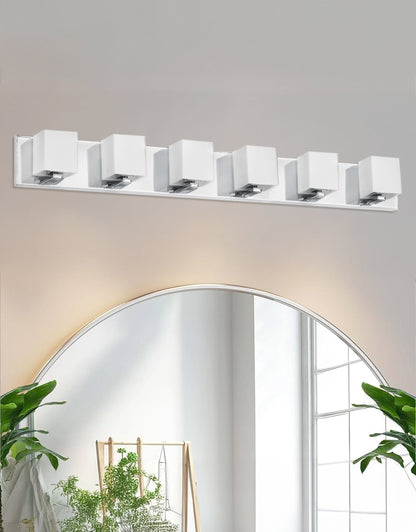 Dainolite 6 Light Vanity, Polished Chrome Finish