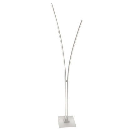 Dainolite 30W Floor Lamp, Matte White w/ White Acrylic Diffuser