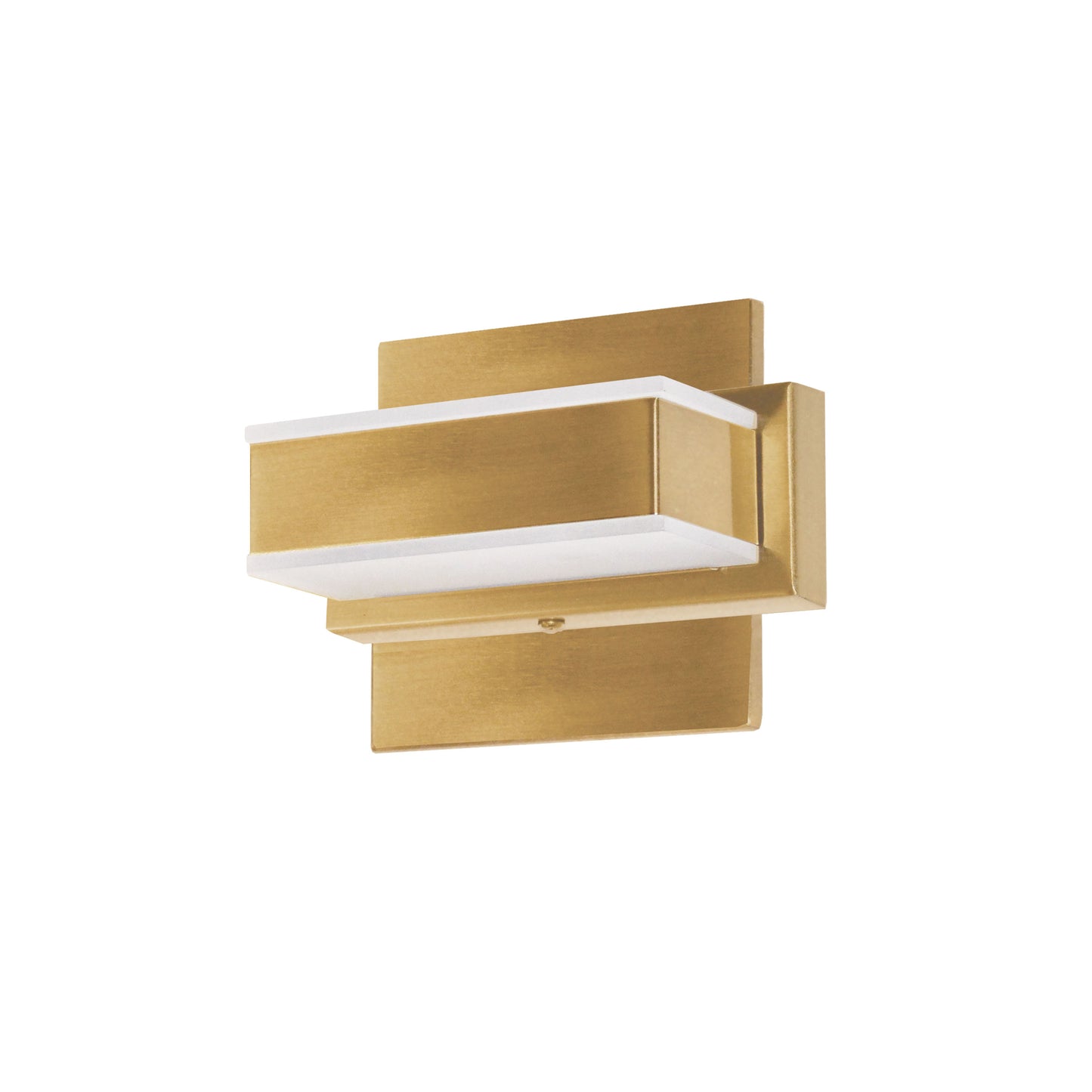 Dainolite VLD-215-1W-GLD 1 Light LED Wall Vanity Gold Finish