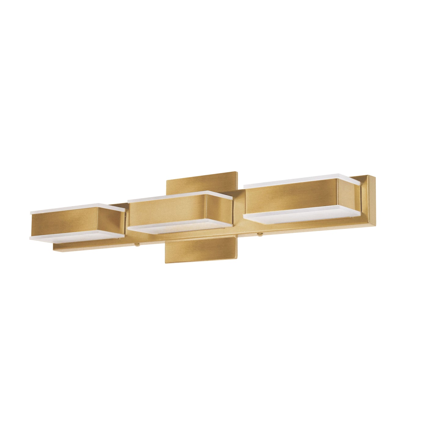 Dainolite VLD-215-3W-GLD 3 Light LED Wall Vanity Gold Finish