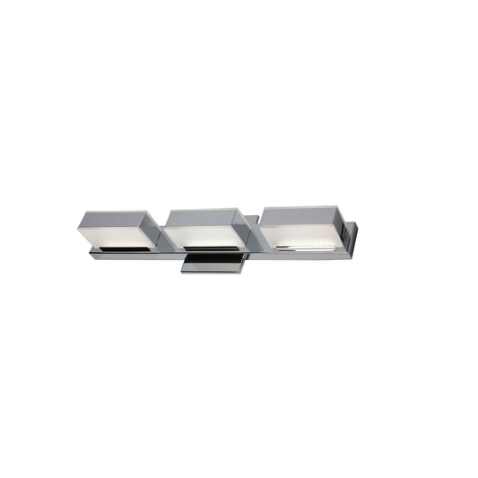 Dainolite VLD-215-3W-PC 3 Light LED Wall Vanity, Polished Chrome Finish