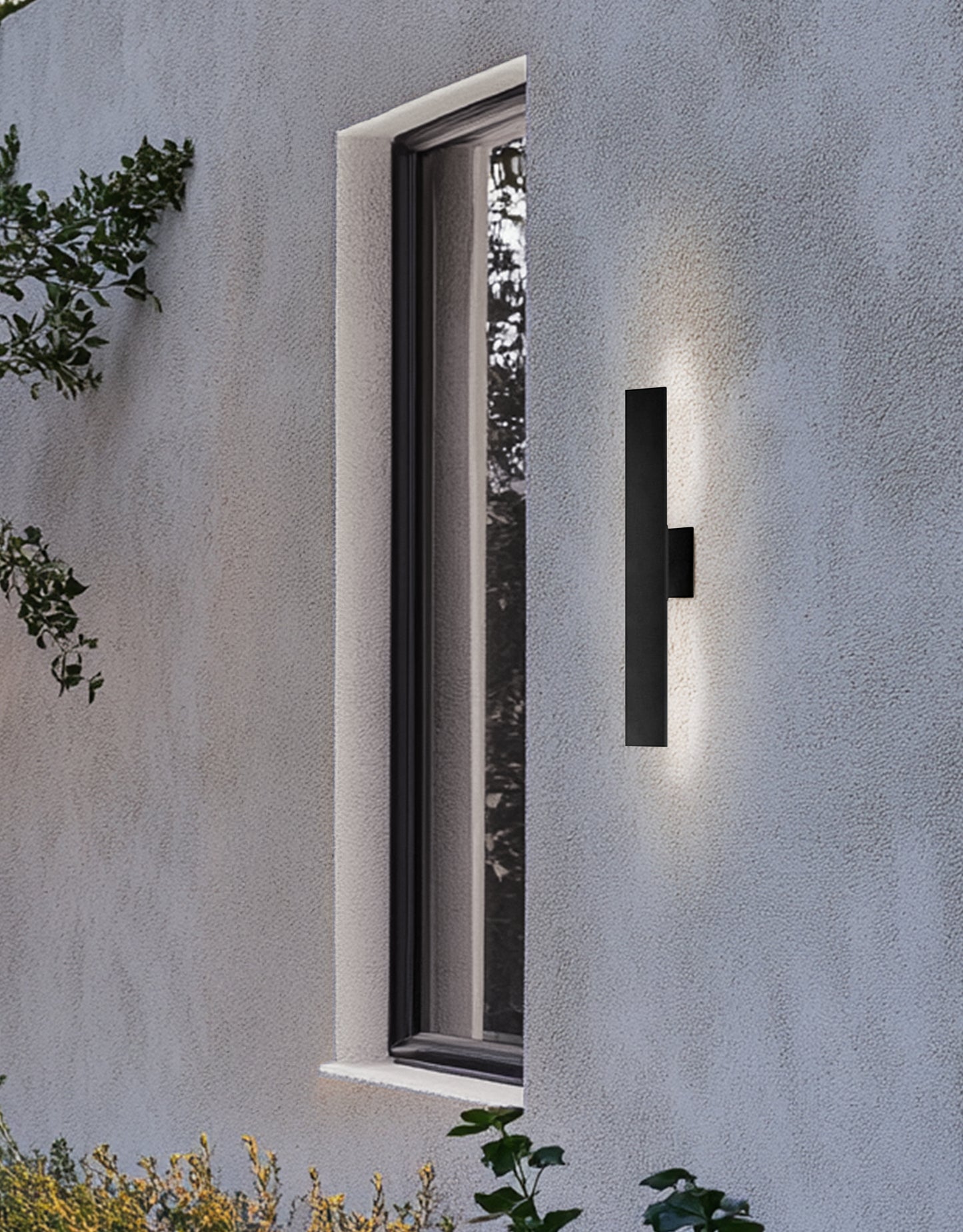Dainolite 23W Wall Sconce in Matte Black