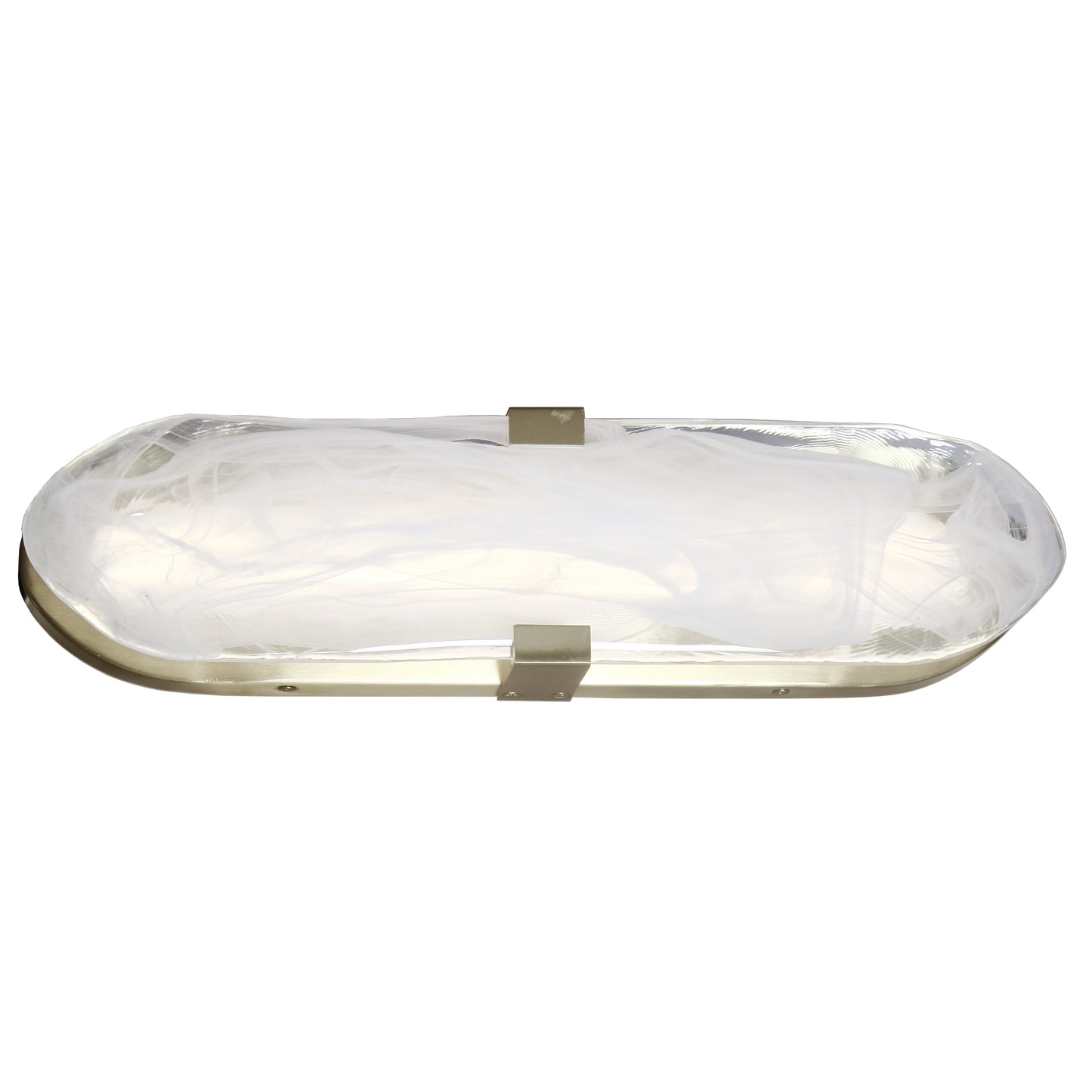Dainolite 20W Wall Sconce Aged Brass with Alabaster Glass