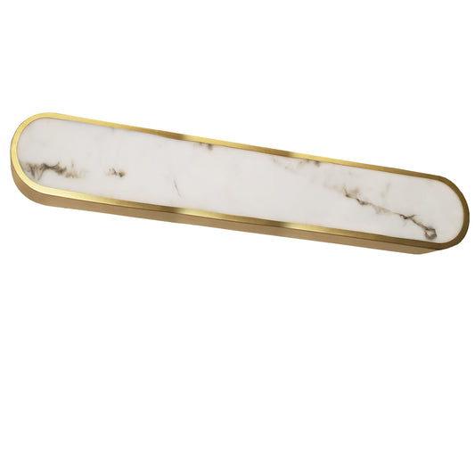 Dainolite 40W Wall Sconce in Aged Brass w/ Alabaster Diffuser