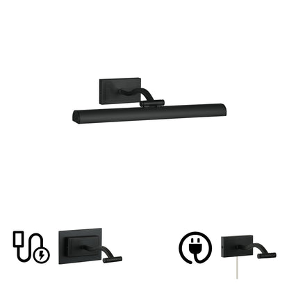 Dainolite 5 Colour Change Temp 20W Matte Black Picture Light