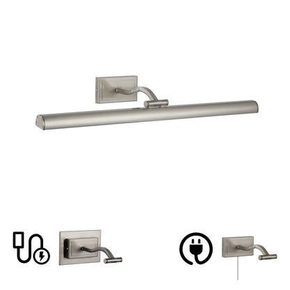 Dainolite 5 Colour Change Temp 30W Satin Chrome Picture Light