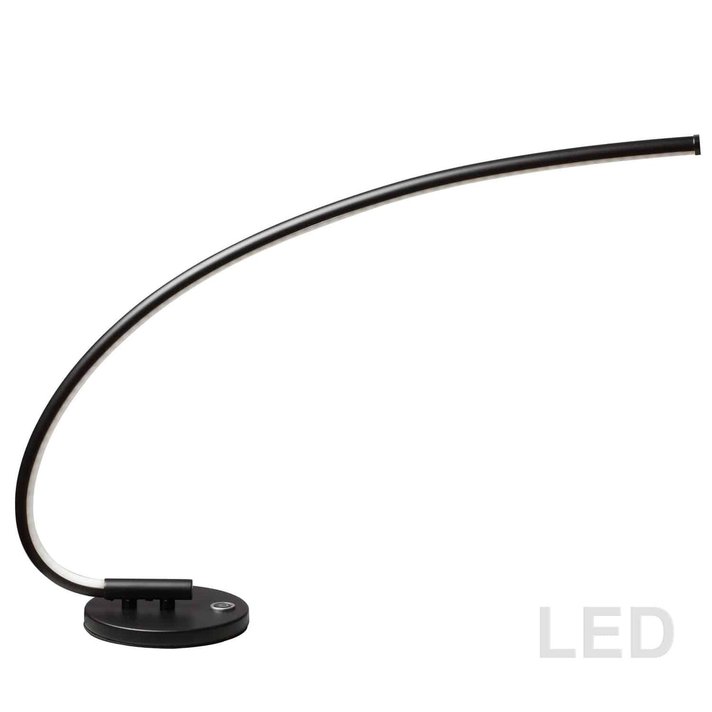 Dainolite 322-LEDT-BK LED Table Lamp, 18 Watt, Black Finish