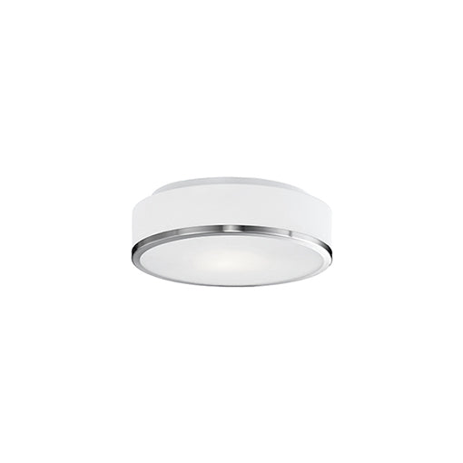 Kuzco Lighting 599002BN Charlie 2 x 60W A15, Medium Base 120V 11.5 inch Brushed Nickel Flush Mount