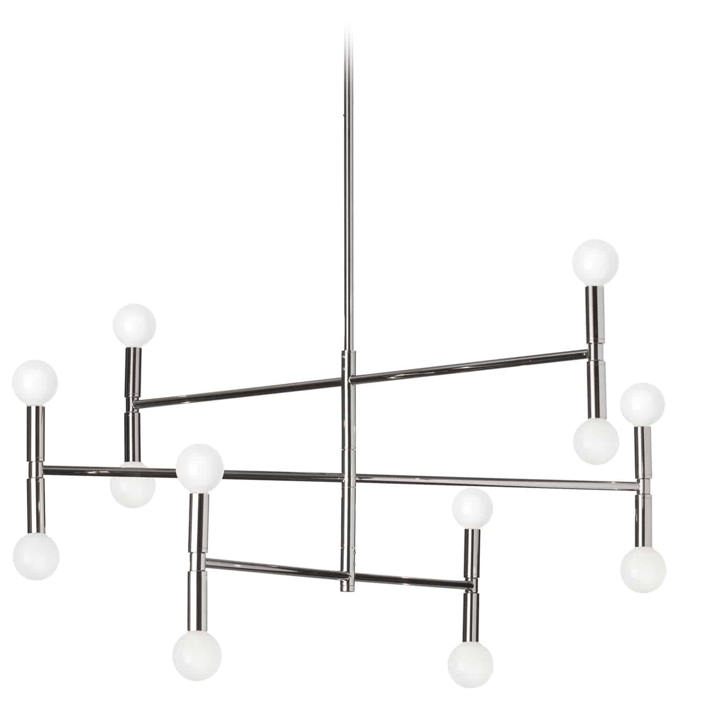 Dainolite AVA-3012C-PC 12 Light Chandelier, Polished Chrome Finish