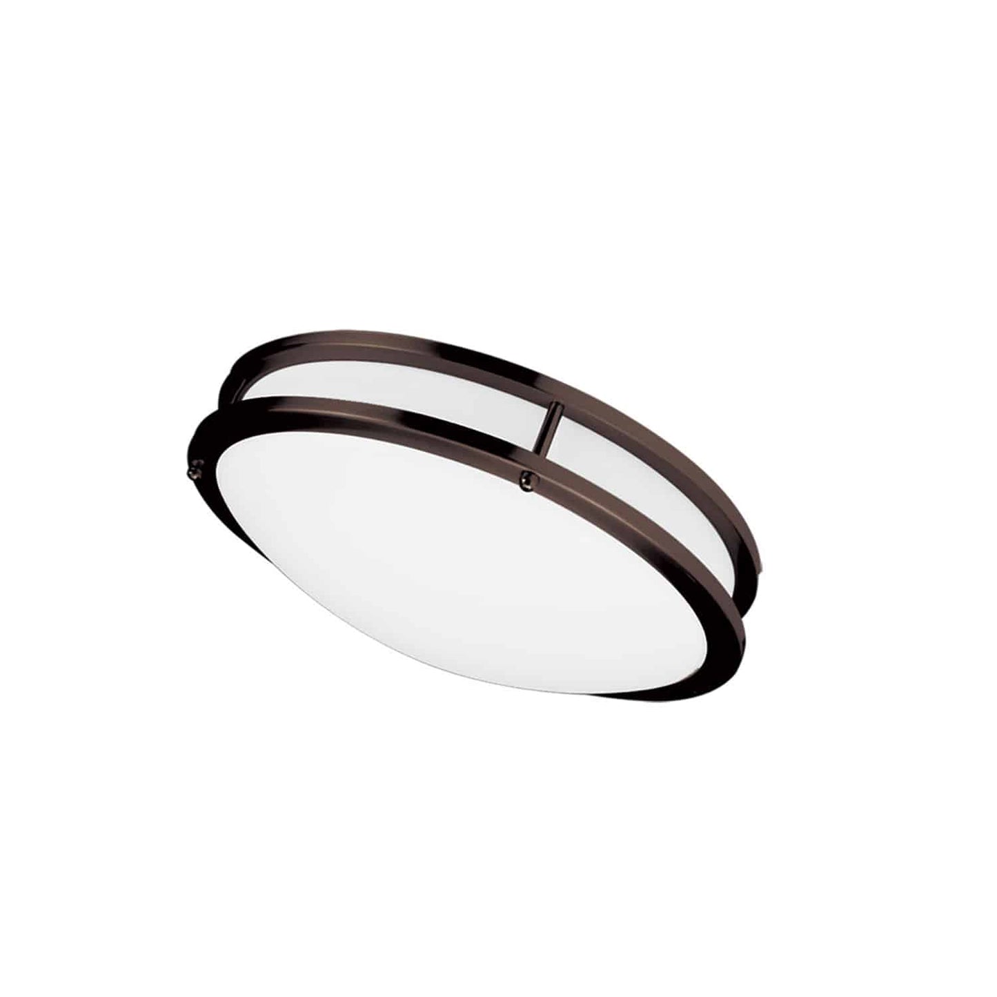 Dainolite CFLED-C1218-BZ Dimmable LED Ceiling Flush Mount, Bronze Finish