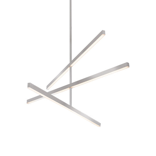 Kuzco Lighting CH10345-BN Vega LED 45 inch Brushed Nickel Chandelier