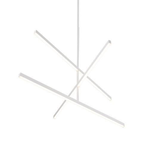 Kuzco Lighting CH10345-WH Vega LED 45 inch White Chandelier