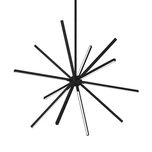 Kuzco Lighting CH14232-BK Sirius Minor LED 32 inch Black Chandelier