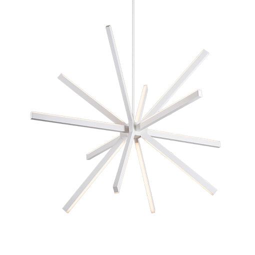 Kuzco Lighting CH14348-WH Sirius LED 48 inch White Chandelier