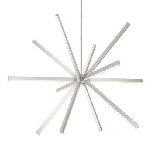 Kuzco Lighting CH14356-BN Sirius LED 54 inch Brushed Nickel Chandelier