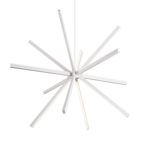 Kuzco Lighting CH14356-WH Sirius LED 54 inch White Chandelier