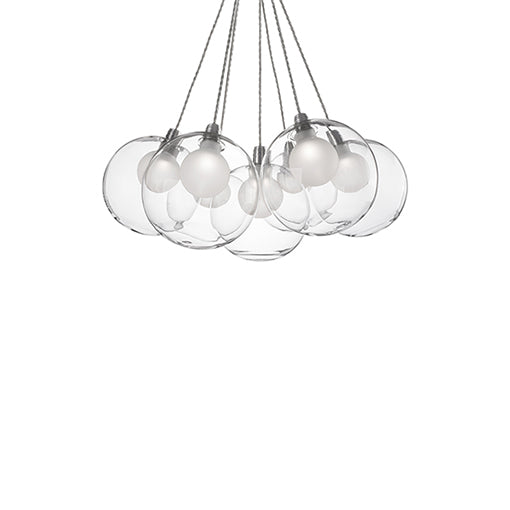 Kuzco Lighting CH3117 Bolla LED 16.5 inch Chrome Chandelier