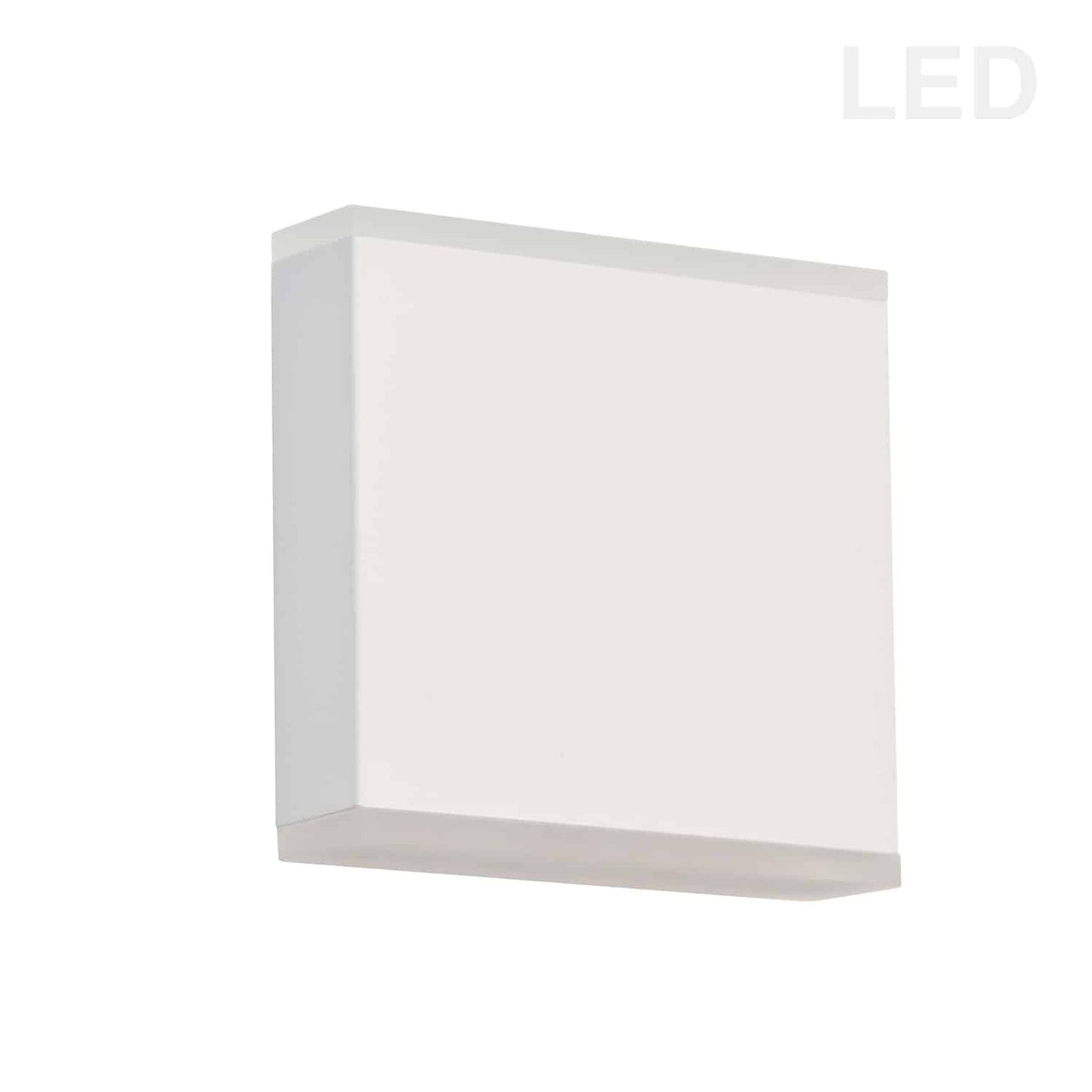 Dainolite EMY-550-5W-MW 15W LED Wall Sconce, Matte White with Frosted Acrylic Diffuser