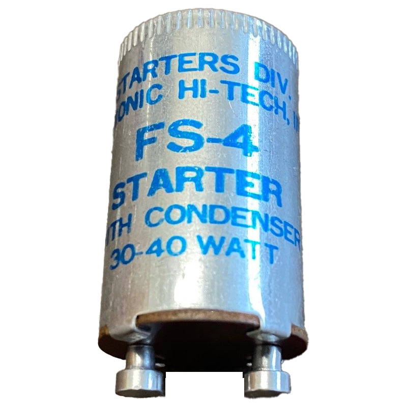 FS-4 (10-Pack) Starter with Condenser 30-40 Watt