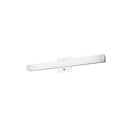 Jane-Slim LED 24 inch Chrome Vanity Light Wall Light