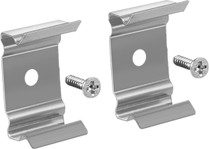 45 BRACKET, Cove Light Mounting Bracket (45° angle) for use with Radionic Hi-Tech LY and ZX Series Fixtures (2 brackets/screws)